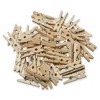 Creativity Street Mini Spring Clothespins, Natural, 1", 50 Per Pack, 12 Packs - 2 of 3