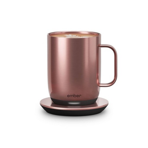 Ember Temperature Control Smart Mug 2, 14 Oz, App-Controlled  Heated Coffee Mug with 80 Min Battery Life and Improved Design, Black :  Home & Kitchen