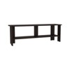 SEVOBAL TV Stands and Consoles TV Stand with Two Open Shelves Design and Spacious Storage for Living Room, Dark Oak, 12.2"*47.3"*16.6" - 2 of 4