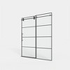 Cesicia 56-60x72 inches Matte Black Sliding Shower Door - 2 of 4