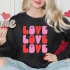 Simply Sage Market Women's Graphic Sweatshirt Love Stacked Bold - 2 of 3