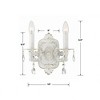 Crystorama Lighting Paris Market 2 - Light Sconce in  Antique White - 2 of 4