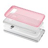 Reiko Samsung Galaxy S8 Edge /S8+/ S8 Plus Shine Glitter Shimmer Stripe Hybrid Case in Linear Pink - 3 of 4