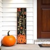 HomeRoots 36" Black And Orange Halloween Jack-O-Lantern Solid Wood Porch Sign - 2 of 4