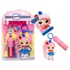 Yummiland x Licensed Sweets Lip Gloss Doll: Bazooka Bubble Gum Includes DIY Lip Gloss + Removable Keychain - 2 of 4