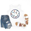 The Juniper Shop SmileyWorld Patriotic Star Wink Youth Tank Top - 2 of 4