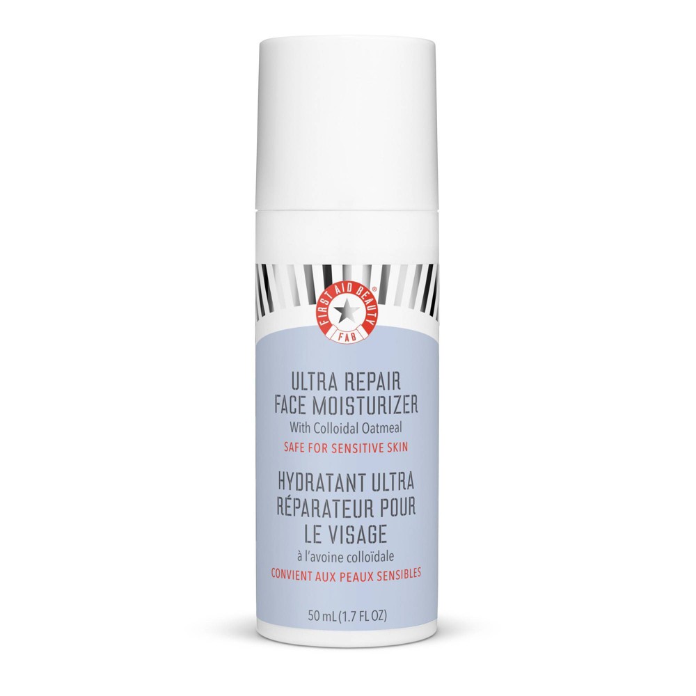 FIRST AID BEAUTY Ultra Repair Hydrating Face Moisturizer for Sensitive to Normal Skin, Fragrance-Free - 1.7 fl oz - Ulta Beauty