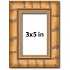 PosterPalooza | 3x5 Modern Bamboo Picture Frame, UV Acrylic, 5 Finishes - 2 of 4