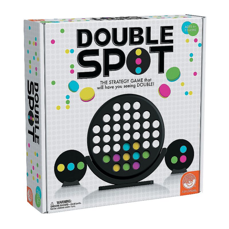 MindWare Double Spot - Miniature Strategy Game - Ages 6+ - 2 Players, 1 of 5