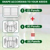 FDW Dog Playpen Pet Dog Fence 2-32 Panels  24/32/40"H Metal Dog Pen Outdoor Exercise Pen with Doors for Large/Medium /Small Dogs for RV,Camping,Yard - 3 of 4