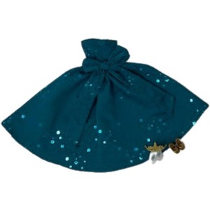 Doll Clothes Superstore  Handmade Blue Sequin Gown with Crown & Shoes for Barbie & 11.5-Inch Fashion Dolls - 1 of 4
