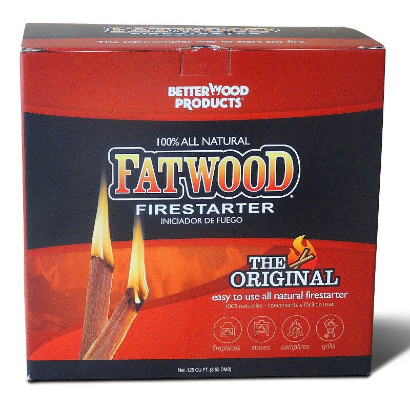 Betterwood 10lb Firestarter and Betterwood Pine 5lb Firestarter for Campfire, BBQ, or Pellet Stove; Non-Toxic and Water Resistant, 6 of 8