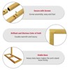Nasitip 8FTx8FT Wedding Arch Backdrop Stand Square Metal Rectangular Arch Frame Balloon Arch Stand for Wedding Birthday Party - 3 of 4