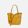 MKF Collection Imogene Two-tone Whip Stitches Vegan Leather Women’s Shoulder bag with Wallet by Mia K - 2 of 4
