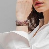 3 PCS Healing Crystal Bracelets for Women 8mm Natural Stone Beaded Stretch Bracelet - 2 of 4