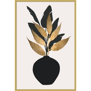 Amanti Art Bouquet No 5 by Eins Kubistika Wood Framed Wall Art Print - 1 of 4