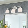 Livex Lighting Somerville 3 - Light Vanity in  Polished Chrome - 3 of 4