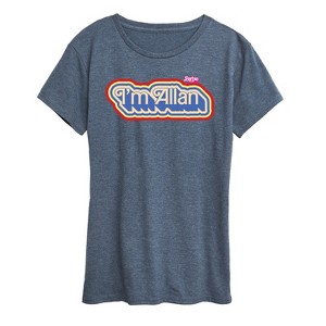 Women's - Barbie - I'm Allen Short Sleeve Graphic T-Shirt - 1 of 4