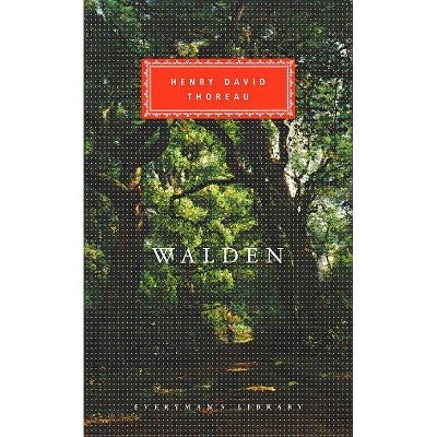 Walden - (Everyman's Library Classics) Annotated by  Henry David Thoreau (Hardcover)