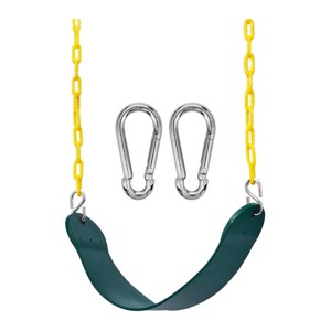Sorbus 68" Chain Heavy Duty Swing Seat with Snap Hooks - Playground Swing Supports 220lb for Kids Outdoor Play - 1 of 4