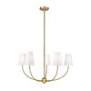 Z-Lite Shannon 5 - Light Chandelier in  Rubbed Brass - 3 of 4
