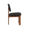 Meridian Furniture,Napa Boucle Fabric Dining Chair, Set of 2 - 4 of 4