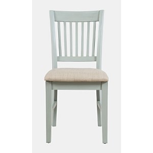 Jofran,Craftsman Slat-Back Upholstered Desk Chair - 1 of 4