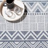 Bermuda BMU818 Machine Washable UV & Stain Resistant Non-Shedding Power Loomed Indoor/Outdoor Rugs - Safavieh - 3 of 4