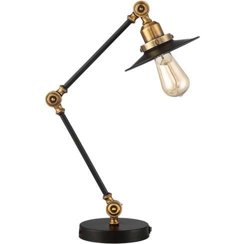 360 Lighting Industrial Rustic Desk, Night Stand Lamp