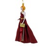 Italian Ornaments 6.5 Inch Eloise In Burgundy Velveteen Skirt Diva Shopping Ladies Style 5Th Avenue Tree Ornaments - 3 of 3