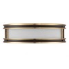 Savoy House Alberti 4 - Light Flush Mount in  Matte Black/Warm Brass - 4 of 4