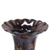 Uniquewise Traditional Brown Trumpet Shaped Floor Vase, 36 Tall - 4 of 4
