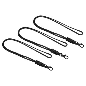 Unique Bargains Keys Whistle ID Card Holder Badge Lanyards with Metal Buckle - 1 of 4