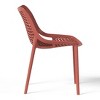 WestinTrends Playa Outdoor Stackable Modern Plastic Dining Chairs (Set of 2) - 4 of 4