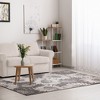 Liora Manne Carmel  Indoor/Outdoor Rug  Black.. - 2 of 4