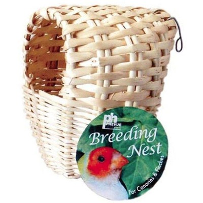 Large Natural Hardwood Parakeet Nest Box with Top Opening