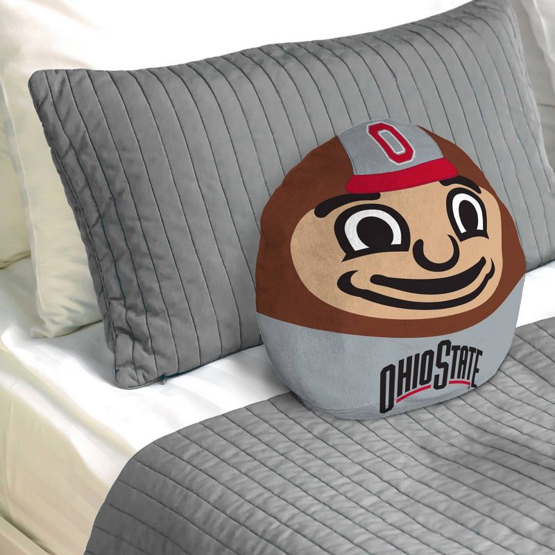 NCAA Ohio State Buckeyes Plushie Mascot Pillow, 2 of 4