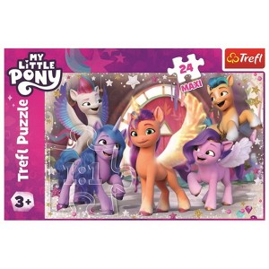 Trefl My Little Pony A Happy Day of Ponies 24pc Maxi Puzzle - 1 of 3