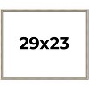 PosterPalooza | Photo Size Classic Modern Silver Frame - UV Acrylic, Foam Board Backing, Hanging Hardware - 2 of 4