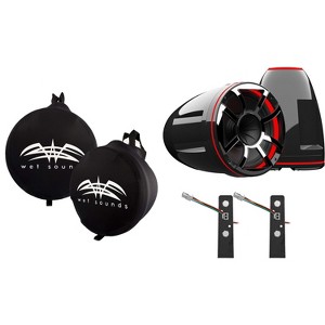 Wet Sounds REV-12-HD-XS-B-X Tower Speakers Black X-Mount Kit SUITZ-REV-12-HD - 1 of 4