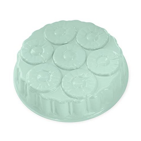 8 Inch Cake Pan Round Silicone Cake Mold for Baking, Mint Green