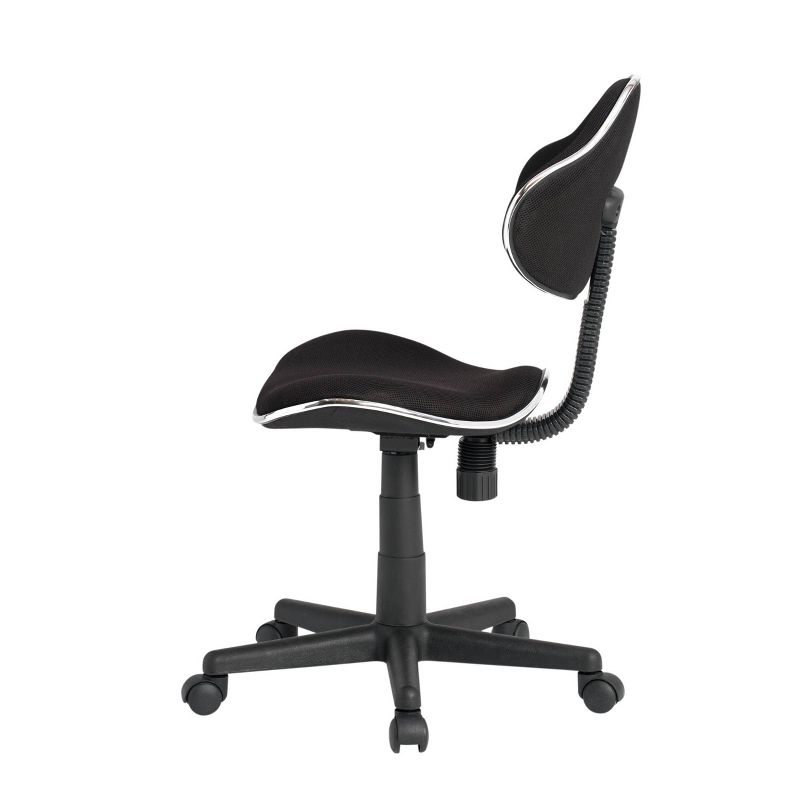 Mode Swivel Height Adjustable Office Task Chair Black - Studio Designs, 6 of 12