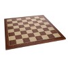 WE Games Mahogany Stained Wooden Chess Board, Algebraic Notation,19.75 in. - 2 of 4