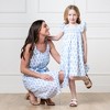 Hope & Henry Women's Organic Sleeveless Button Front Sundress with Sash - 2 of 4