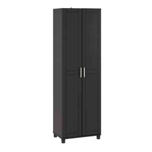 24 Welby Utility Storage Cabinet Black Room Joy Target