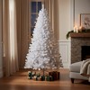 5' White Full Spruce Christmas Tree - 2 of 4