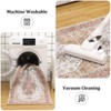 Washable 9x12 Area Rug for Living Room, 9x12 Non Slip Vintage Boho Soft Rugs - 4 of 4