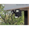 IQ America Motion Security Flood Light, Battery-Powered, 700 Lumen LED, Eave Soffit or Wall Mt Shed Storage Attic Garage Grill Light Bronze - 3 of 4