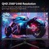Z-EDGE UG27QF 27" 2K IPS Gaming Monitor 144Hz 1ms, QHD 2560x1440, FreeSync Premium, HDR, Eye Care, HDMI x 2, Display Port - 4 of 4