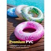 Joyfy 3/4 Packs Pool Float Tube Set, Inflatable Colorful Swim Tube, Pool Inner Tube, Swim Rings Pool Toys for Kids Adult Swimming Pool Beach Party Fun - 2 of 4